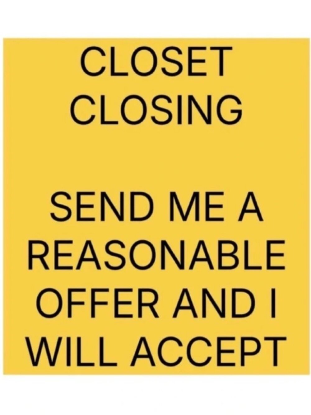 Closet C;osing
